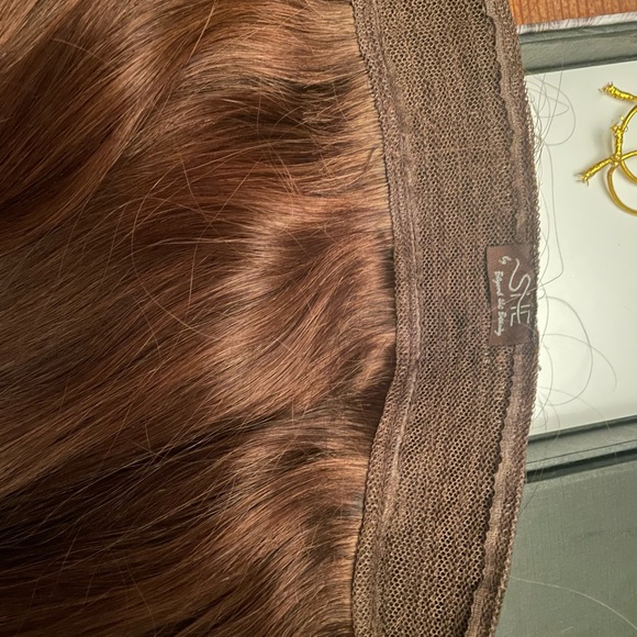 SHE,By Shilo Hair Extension, Flip and Go, Halo hair extension,16-18โ Dark brown - Picture 9 of 13